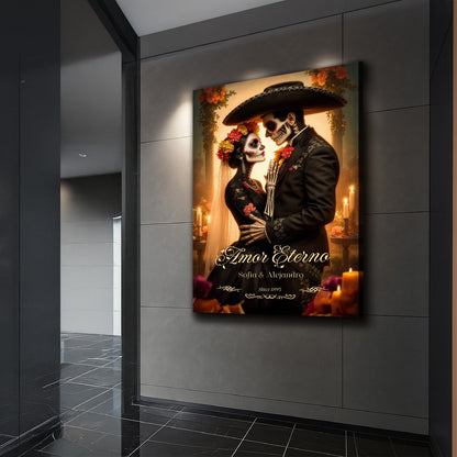 Personalized Eternal Love Halloween Sign