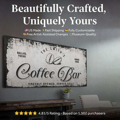 Coffee Bar Sign
