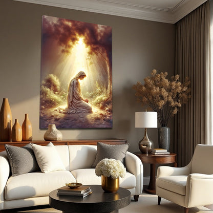 Mary Praying Faith Wall Art