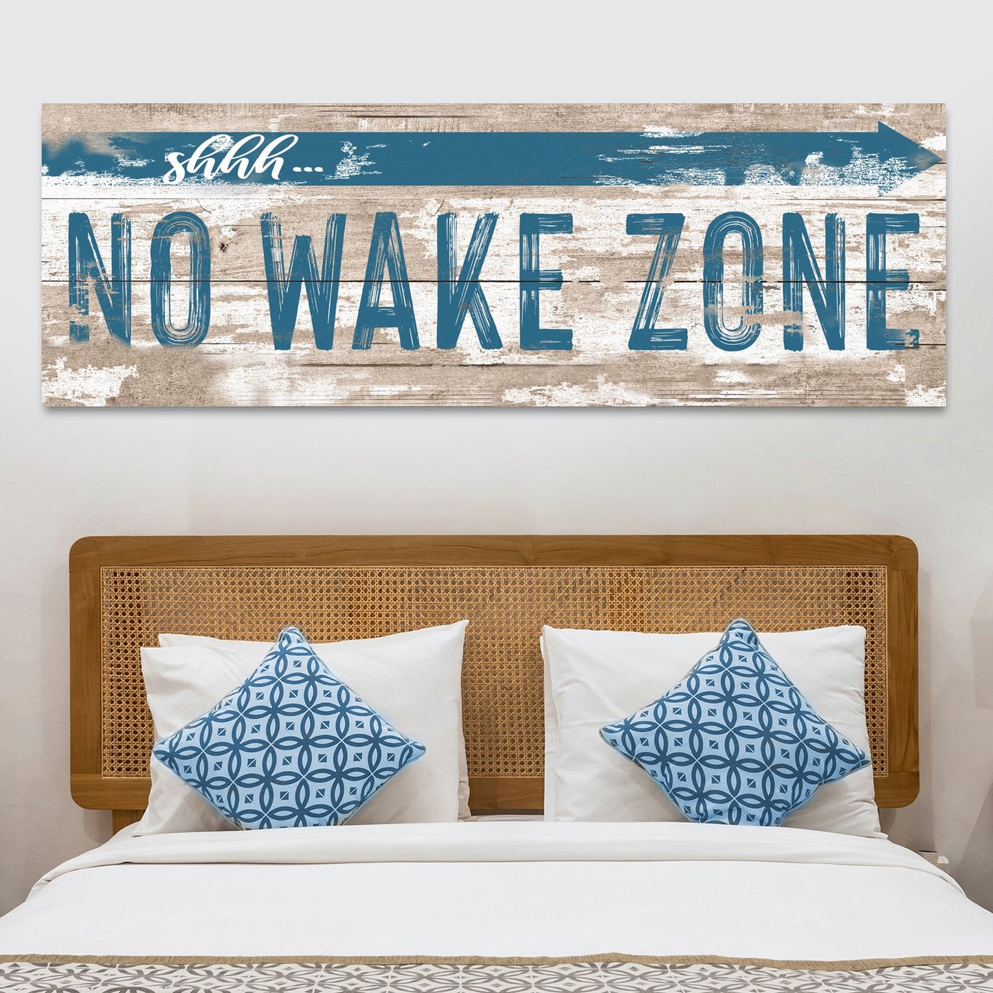 No Wake Zone Sign XIV