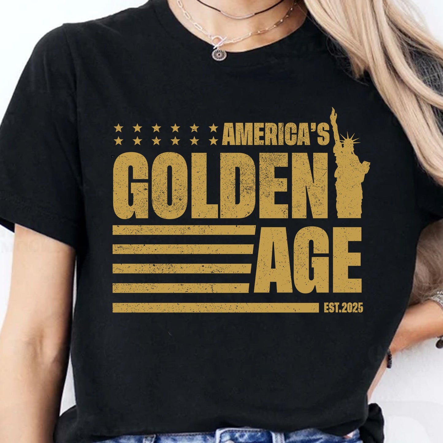 America's Golden Age Shirt, Patriotic Shirt, Donald Trump Shirt, American Dark Shirt 681989 - GOP