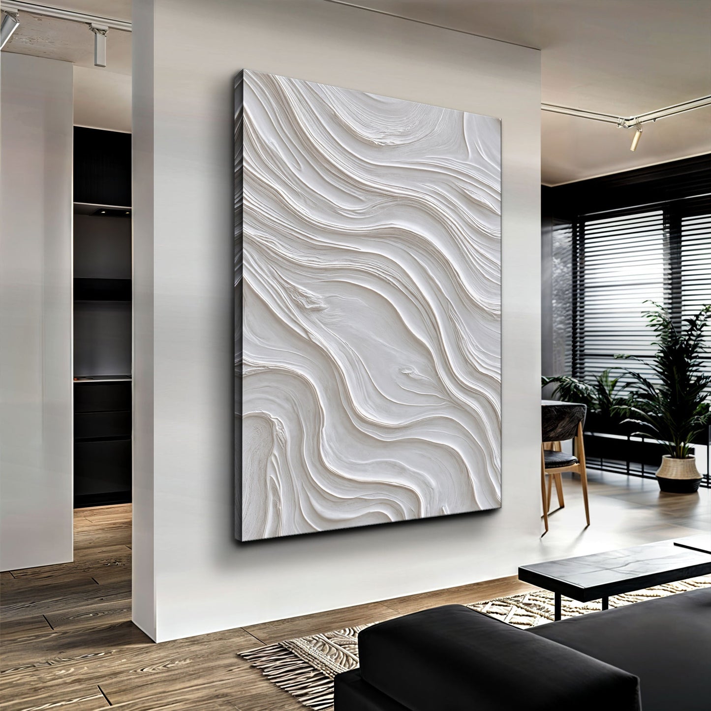 Minimalist Ocean Wave Wall Art