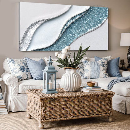 Lighter Waves Wall Art