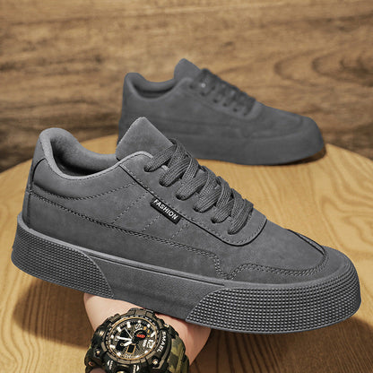 Breathable Lace-up Sneakers for Men