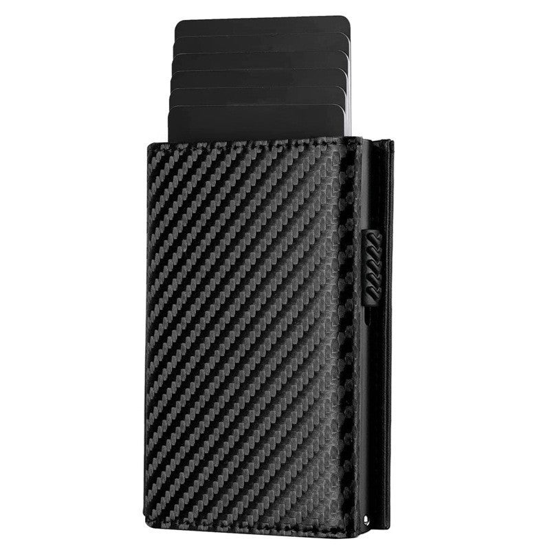 Carbon Fiber Anti-theft Wallet Large Capacity