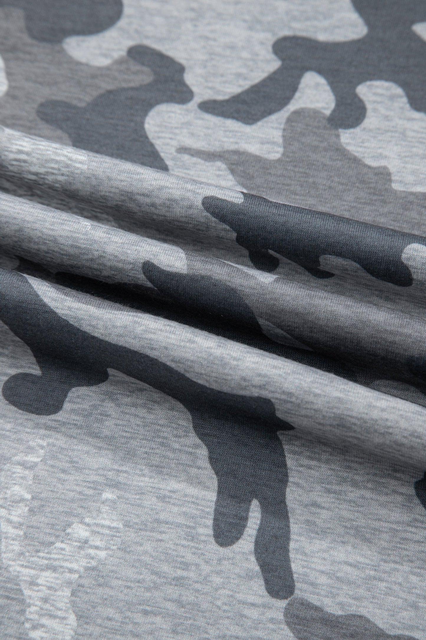Camouflage Round Neck T-Shirt