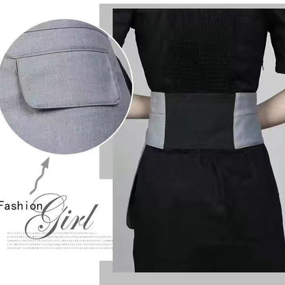 Women's French Retro Wide Belt