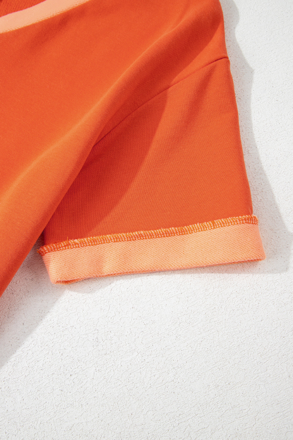 Two-Tone Short Sleeve Patched Pocket Romper