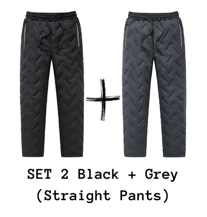 Men's Fleece-Lined Winter Joggers