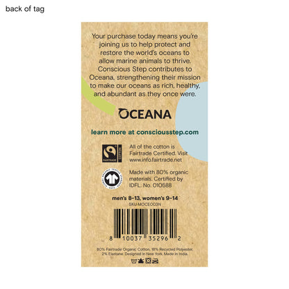 Socks that Protect Oceans (Rolling Waves)