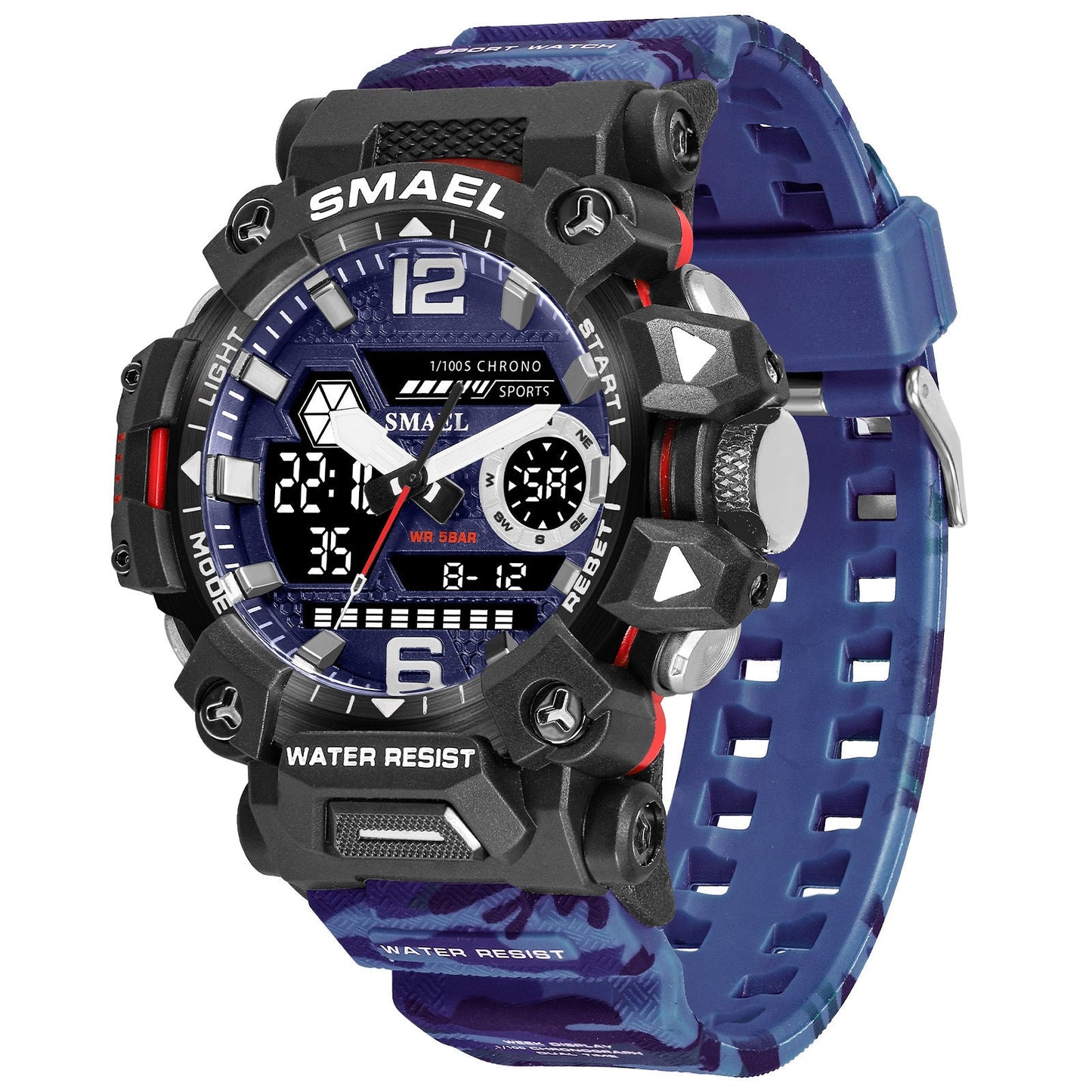 Tactical Camouflage Military Watch