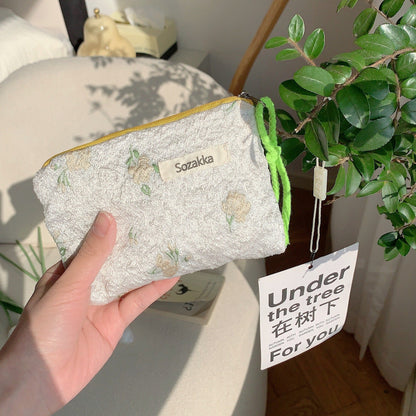 Female Cosmetic Bag Portable Coin Purse Wash Bag