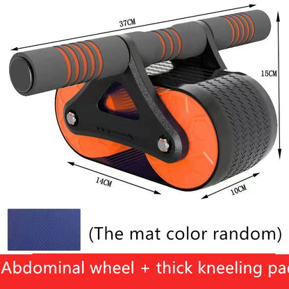 Double Wheel Ab Roller with Rebound