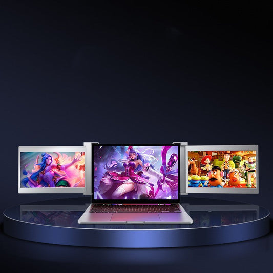 Portable Dual-Screen 10.1" Notebook Display