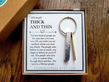 Creative Keychain Friendship Good Friend Gift