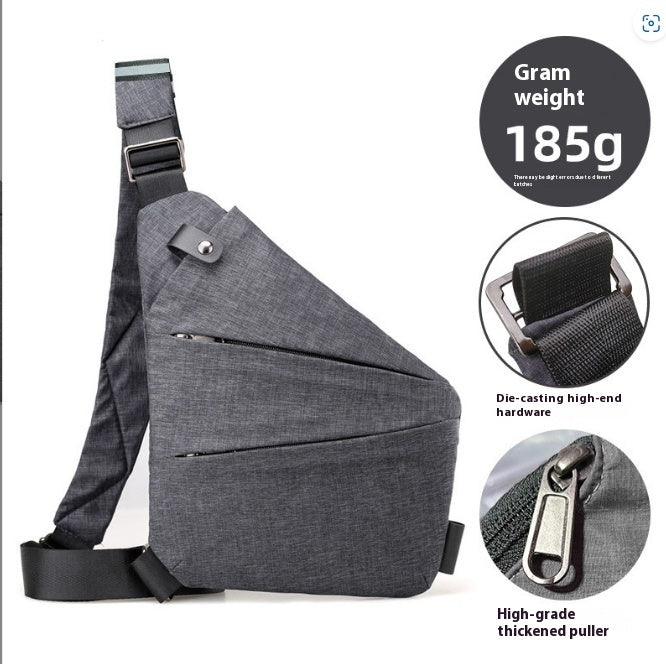 Men's Lightweight Nylon Crossbody Bag