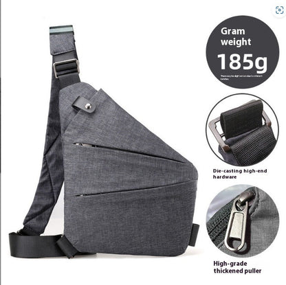 Men's Lightweight Nylon Crossbody Bag
