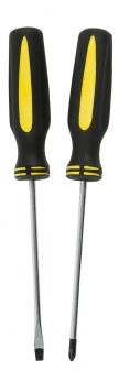 2pc Screwdriver Set -Yellow