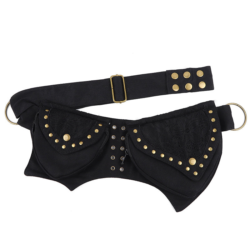 Vintage Waist Chest Crossbody Bag