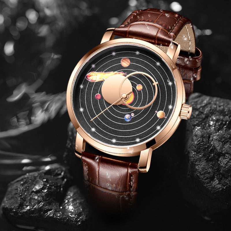 Classic Casual Quartz Leather Watch
