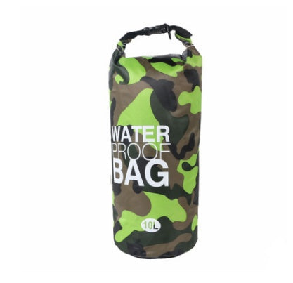 Camouflage Waterproof Bucket Bag for Outdoor Activities