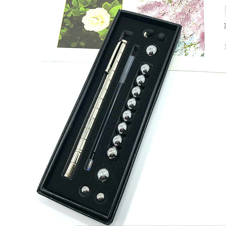 Magnetic Polar Pen and Stylus Stress Relief Gift Box