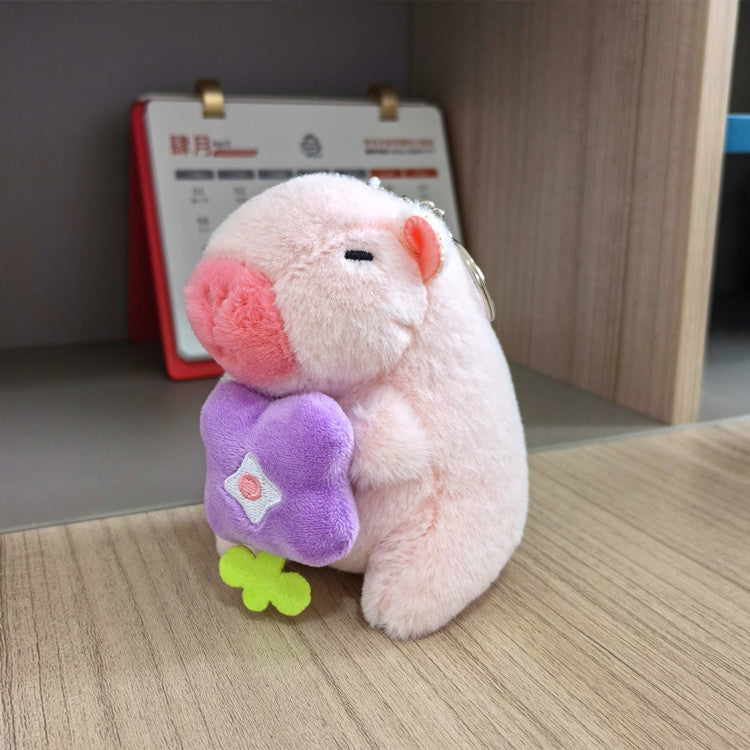 Capabala Figurine Doll Plush Toy Key Chain