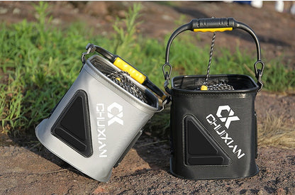 Foldable EVA Fishing Bucket with Rope