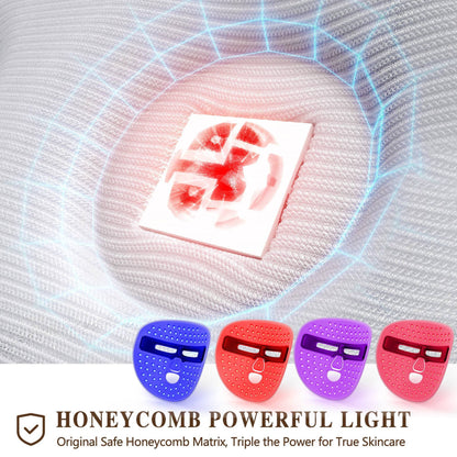 LED Face Mask – Red Light Therapy Facial Care Tool