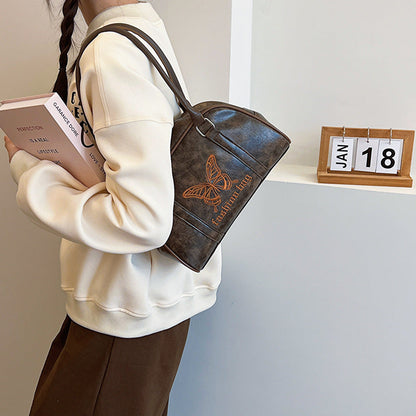 Korean Style Large Capacity Shoulder Underarm Bag for Women