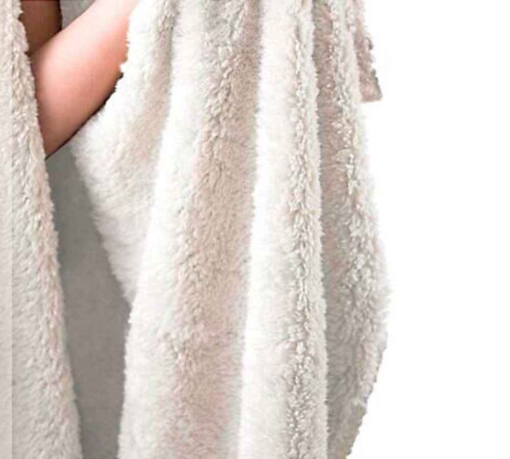 Flannel Burrito Blanket 280GSM Round Travel Throw