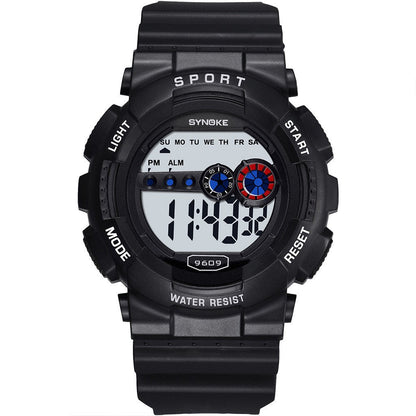 Waterproof Men's Outdoor Sports Watch Multi-function Alarm Big Screen