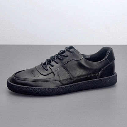 Men's Vintage Low Top Leather Sneakers