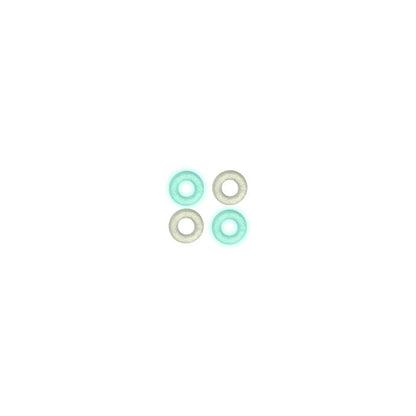 8G Glow in the Dark O-Ring 4-Pack