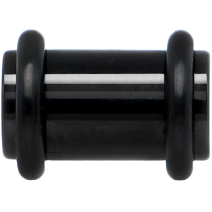 7mm Black Acrylic Plug Set
