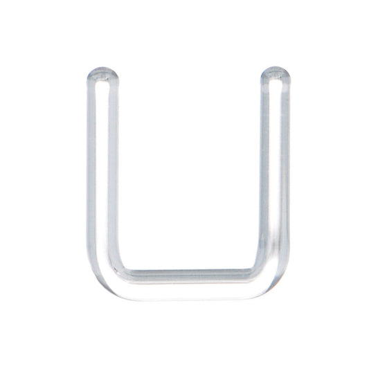 Septum Retainer 14G Clear Borosilicate Glass