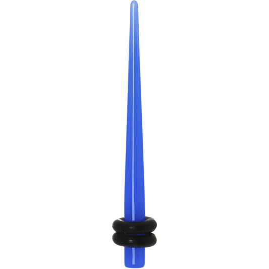 8G Light Blue Acrylic Taper