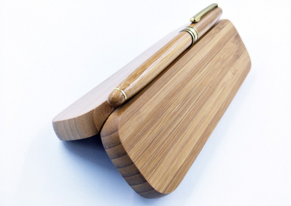 Bamboo Ballpoint Pen - Eco-Friendly Customer Gift