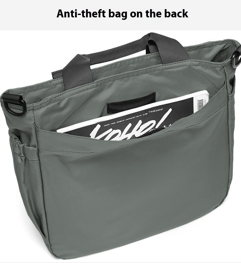 Multi-layer Business Shoulder Bag for Men
