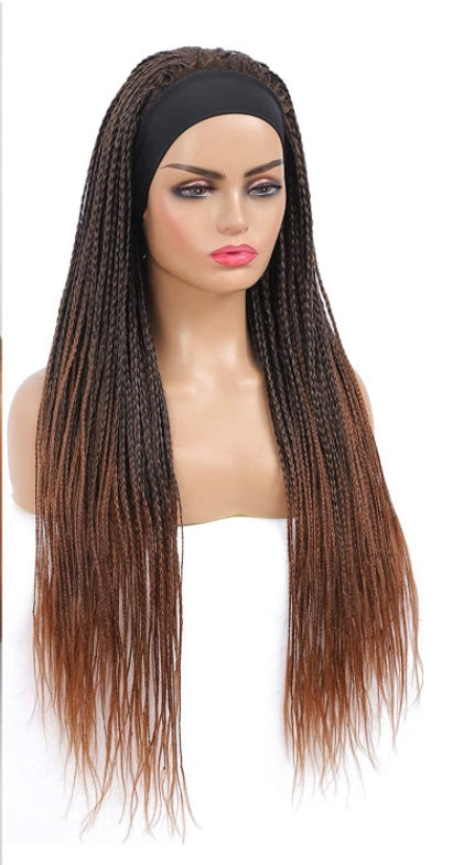 Ice Silk Turban Wig Brazilian Hook Stretch Net