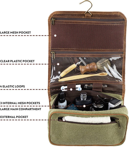 Men's Toiletry Traveling Storage Bag