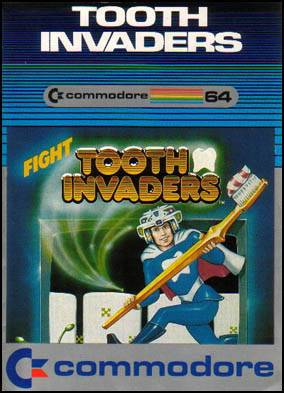 Tooth Invaders (Commodore 64)