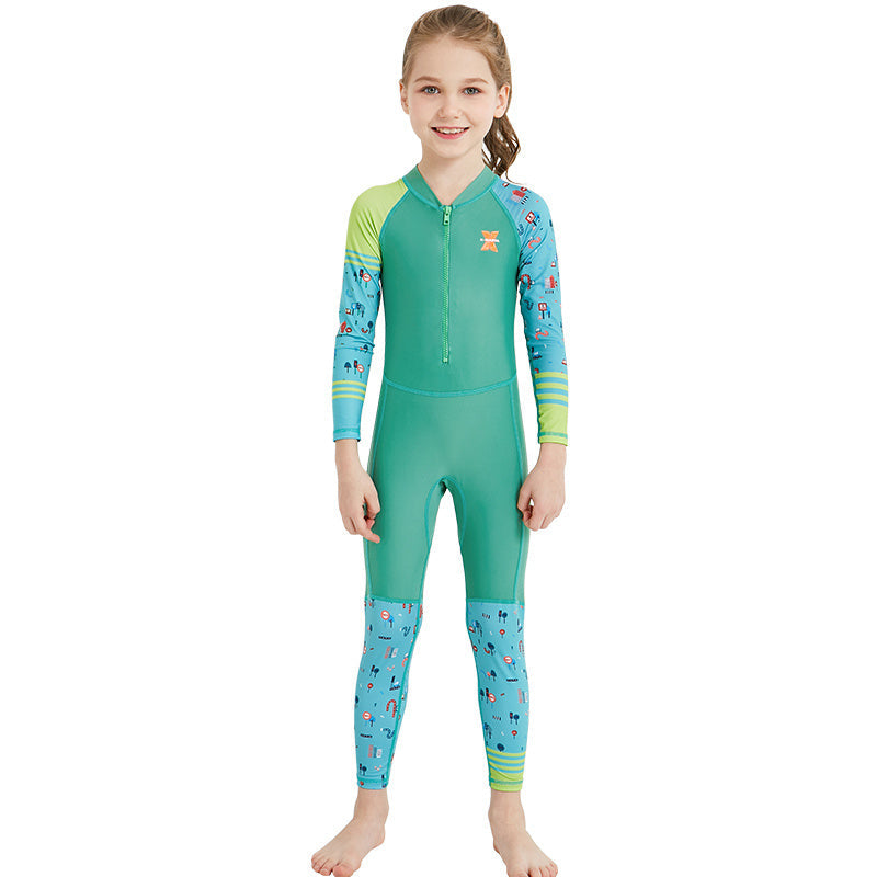 Kids' Quick-Dry Long-Sleeve Diving Suit