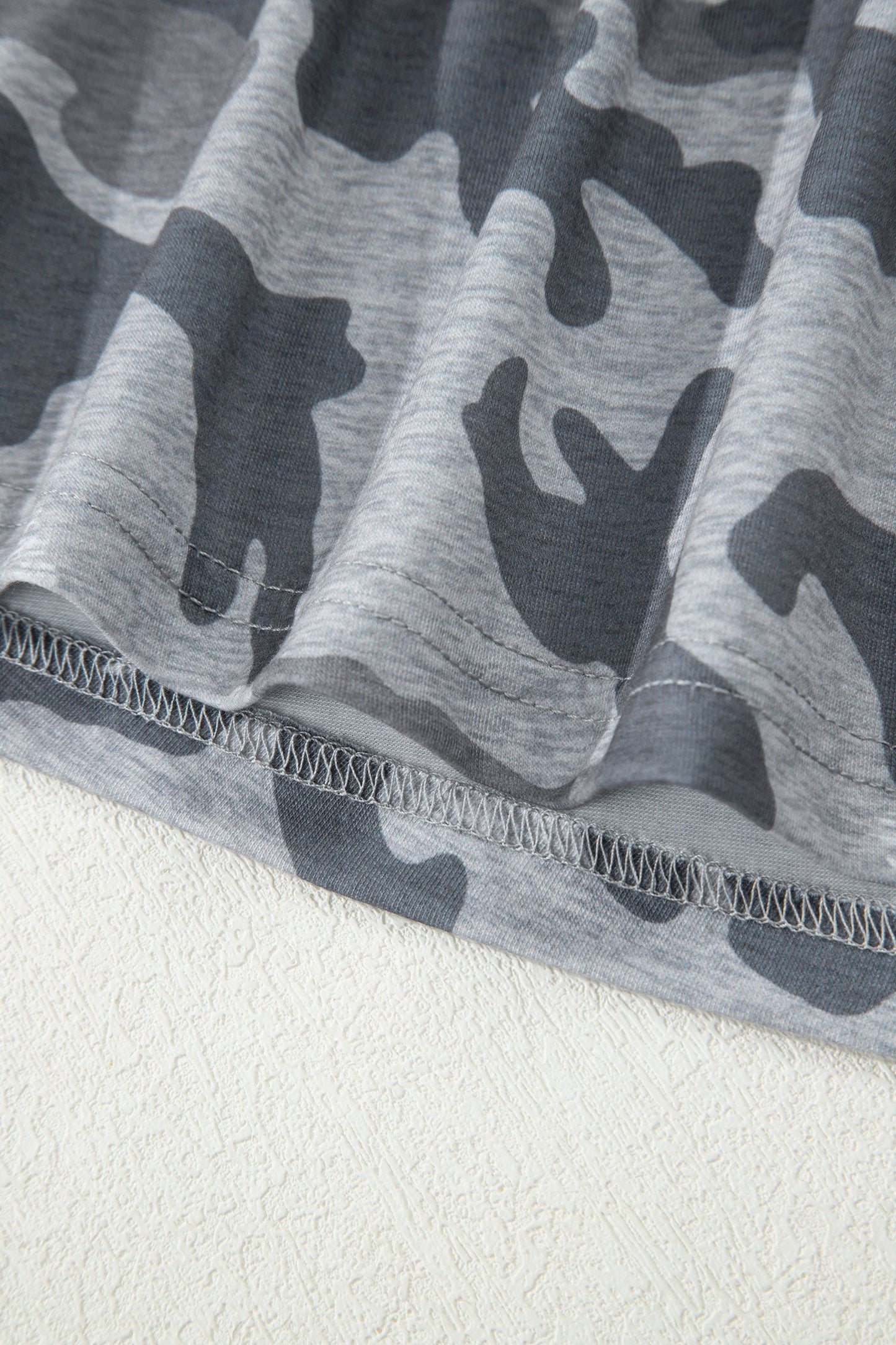 Camouflage Round Neck T-Shirt