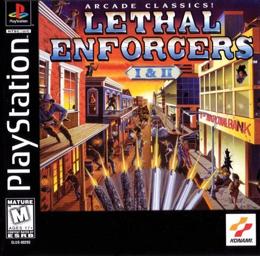 Lethal Enforcers I & II (Playstation)