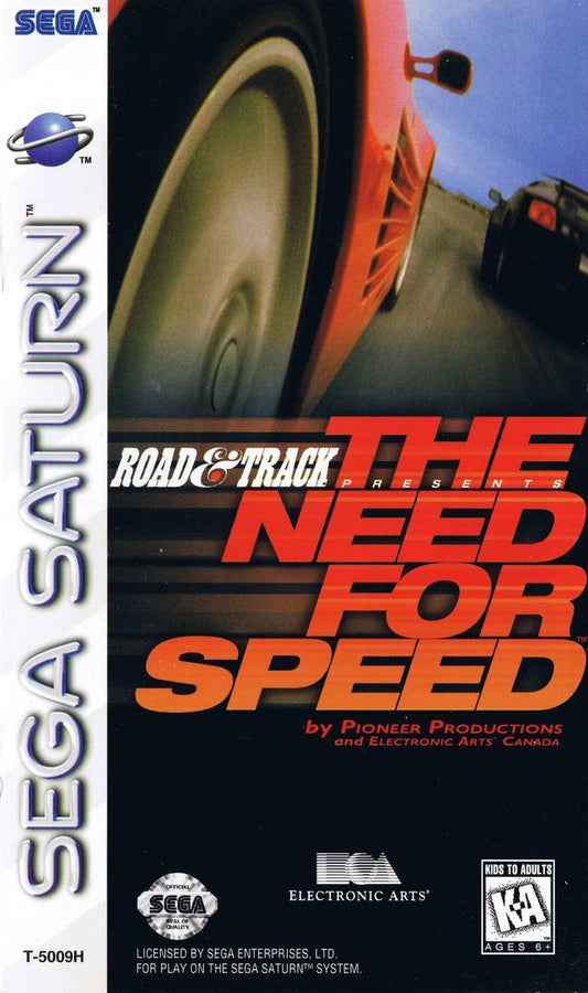 Road & Track Presents: The Need for Speed (Sega Saturn)