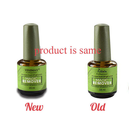 Burst Magic Nail Polish Remover - Fast Soak Off Cleaner