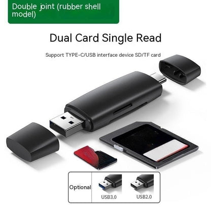 Multi-Function TF to Type-C Memory Card Reader