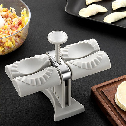 Double-Head Dumpling Mold Manual Press Maker