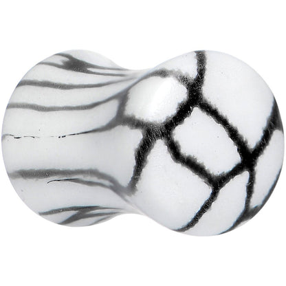 Snake Skin Glow in the Dark Saddle Plug 2G to 1 Inch
